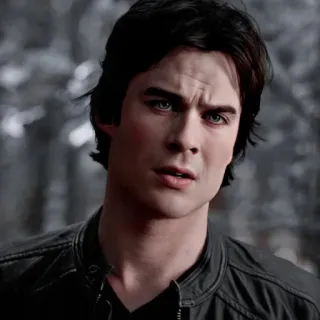 🩸 Damon Salvatore The Vampire Diaries vampire, TV series, supernatural, drama, actor, portrait, Damon Salvatore, Ian Somerhalder telegram sticker