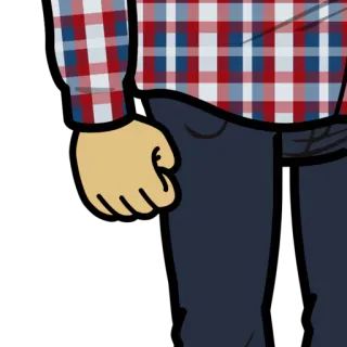 👊 gesto de mão, ofensivo, dedo do meio, rude, desrespeitoso telegram sticker