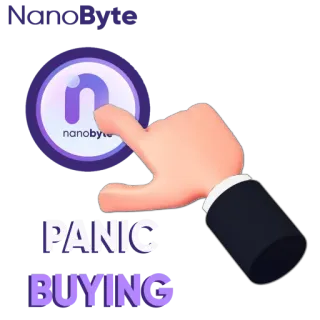 😂 panic buying Panik, Kaufen, Kryptowährung, Investieren, Finanzen telegram sticker