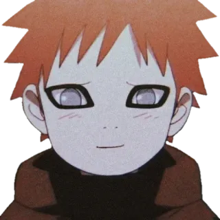 😊 Gaara Naruto Anime, Manga, Gaara, Naruto, Charakter, Sand, Ninja whatsapp sticker