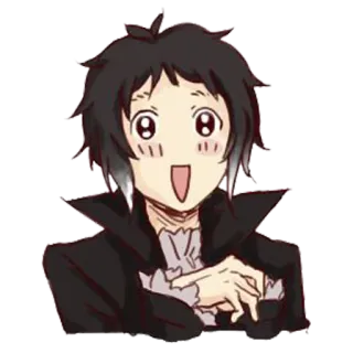 Akutagawa @Nekosticker telegram stickers