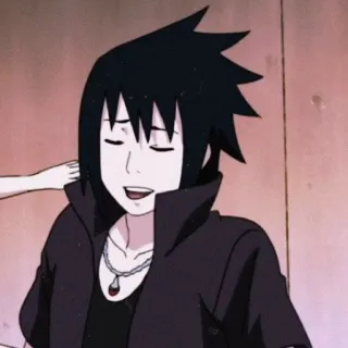 🀄️ Sasuke Uchiha Naruto Аниме, Саске, Учиха, Наруто, Персонаж telegram sticker