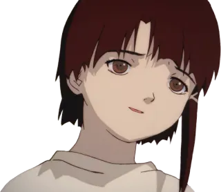 Let's all love Lain telegram stickers