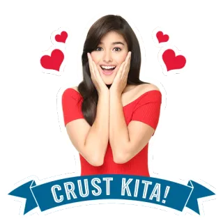 😍 CRUST KITA! amor, corazón, tagalo, saludo, expresión, feliz, celebración telegram sticker