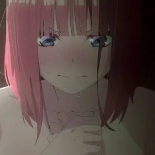 🦋 Nino Nakano The Quintessential Quintuplets Anime, Personaje, Chica, Nino Nakano, The Quintessential Quintuplets telegram sticker