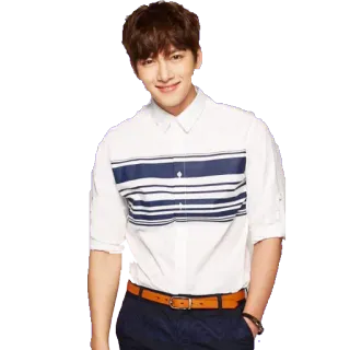 😊 homme, chemise, personne, portrait, acteur, coréen whatsapp sticker
