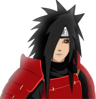 🙁 Madara Uchiha Naruto アニメ, 漫画, ナルト, うちはマダラ, うちは, 悪役, キャラクター telegram sticker