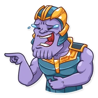 Thanos whatsapp stickers