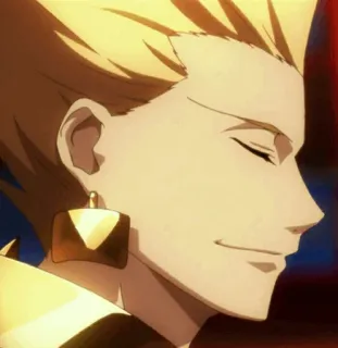 ✨ Gilgamesh Fate/stay night Anime, Fate, Gilgamesh, Archer, Sługa telegram sticker