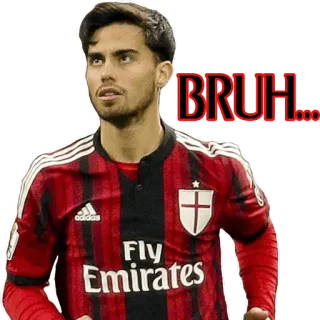 🙄 BRUH... bruh, voetbal, man, speler, meme telegram sticker