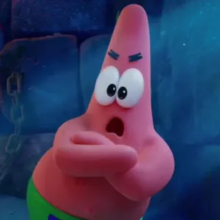 🐙 Patrick Star Spongebob Squarepants cartoon, Patrick Star, Spongebob Squarepants, character, animated, sea creature telegram sticker