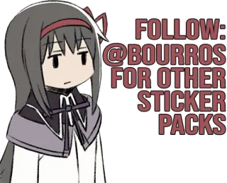 ℹ️ FOLLOW:
@BOURROS
FOR OTHER
STICKER
PACKS стикер, аниме, продвижение, социальные сети, искусство, мультфильм telegram sticker