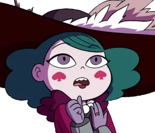 😮 Eclipsa Butterfly Star vs. the Forces of Evil cartoon, Eclipsa, magic, character, animation telegram sticker