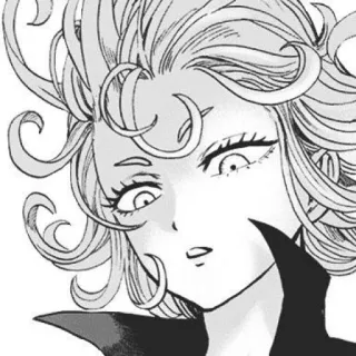 🥊 Tatsumaki One-Punch Man Tatsumaki, One-Punch Man, Anime, Manga, Esper, Bohater telegram sticker
