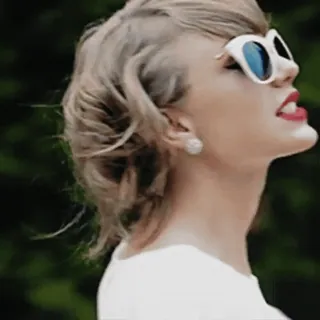 💸 Taylor Swift chanteur, lunettes de soleil, portrait, femme, célébrité telegram sticker