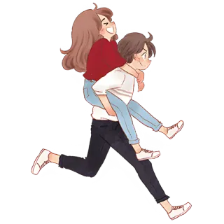 Любовь и Нястикс @nyasticks telegram stickers