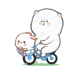 Peter and Molly2 @moe_sticker_bot telegram stickers