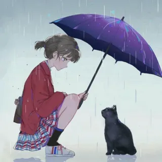 Anime Mix •💜• @Enomoto whatsapp stickers