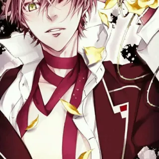 🙂 Anime, Personnage, Art, Rose, Homme, Vampire telegram sticker
