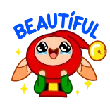 🤩 I'm sorry! scusa, chiedo scusa, carino, cartone animato, piangere telegram sticker
