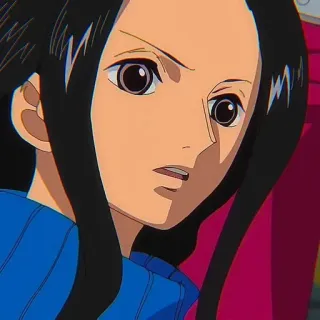 📚 Nico Robin One Piece anime, one piece, nico robin, character, woman whatsapp sticker