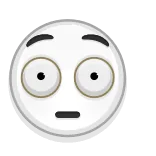 Albino Emoji @TgEmojis telegram emojis 😳