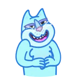Chilled Cat whatsapp stickers