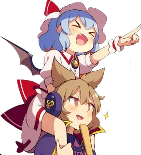 😚 Anime, Kawaii, Carino, Cartoni animati telegram sticker