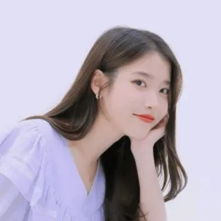 ✨️ IU IU, kpop, singer, actress, korean, celebrity, portrait, female telegram sticker