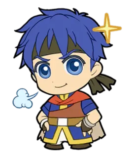🙂 Ike Fire Emblem fire emblem, ike, gra wideo, postać, nintendo telegram sticker