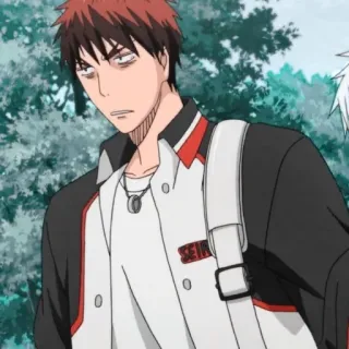 🥢 Taiga Kagami Kuroko's Basketball SEIRIN Anime, Pallacanestro, Seirin, Sport telegram sticker