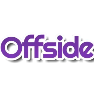 ❕ Offside offside, purple, logo, sports, game whatsapp sticker