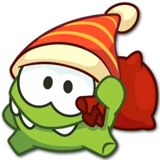 Cut The Rope (Christmas Edition) telegram stickers