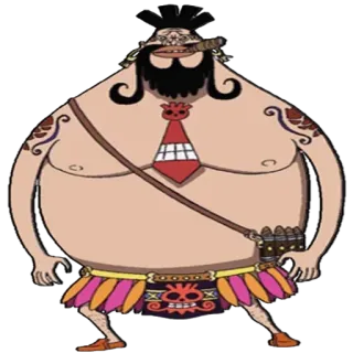 😊 personaggio, cartone animato, one piece, wano kuni, kyoshiro telegram sticker
