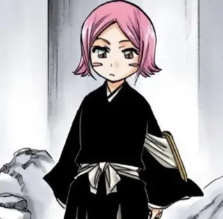 🍥 Yachiru Kusajishi Bleach Anime, Manga, Yachiru Kusajishi, Bleach, Charakter telegram sticker