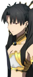 😒 Anime, Mujer, Personaje, Arte telegram sticker