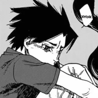 😔 хнык buồn, anime, manga, con trai, khóc telegram sticker