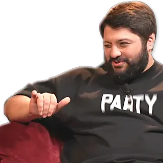 🤙 PARTY hombre, fiesta, ropa telegram sticker