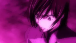 😨 Anime, wütend, ernst, Gesicht, Nahaufnahme, Lelouch telegram sticker