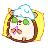 Ёжик @TgSticker telegram stickers