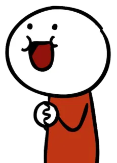 👼 desenho animado, personagem, ilustração, engraçado, fofo, desenho whatsapp sticker