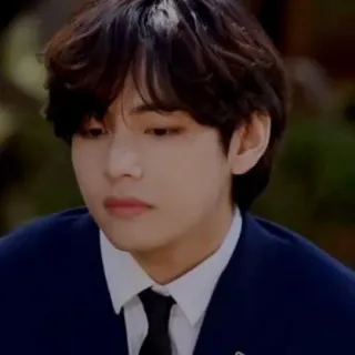 ⛓ V kpop, idol, bts, coréen, chanteur, célébrité, homme telegram sticker