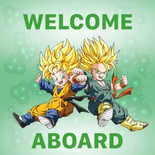 ❤️ WELCOME ABOARD bienvenue, à bord, salutations whatsapp sticker