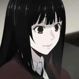 🃏 Yumeko Jabami Kakegurui 动漫, 狂赌之渊, 蛇喰梦子, 赌博, 学校, 漫画 telegram sticker