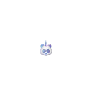 🐼 Панда, Единорог, Животное, Милый, Наклейка whatsapp sticker