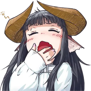 😪 telegram sticker