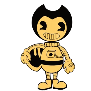 👨‍🚀 desenho animado, personagem, amarelo, robô, mascote telegram sticker