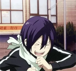 💎 Yato Noragami Anime, Noragami, Yato, Charakter, Manga, Japanisch telegram sticker