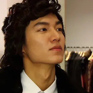 😇 Lee Min-ho актер, корейский, мужчина, портрет telegram sticker