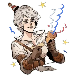 wiedźmin telegram stickers
